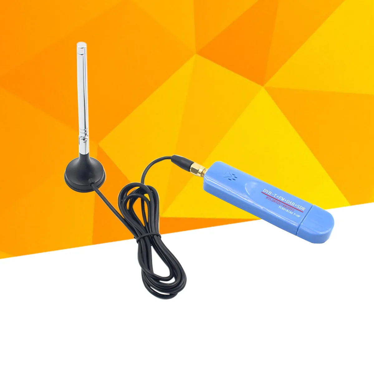 USB-адаптер (донгл) - SDR-радиоприемник с антенной, защита от ESD 1ppm, низкий уровень шума
USB-адаптер (донгл) - SDR-радиоприемник с антенной, защита от ESD 1ppm, низкий уровень шума