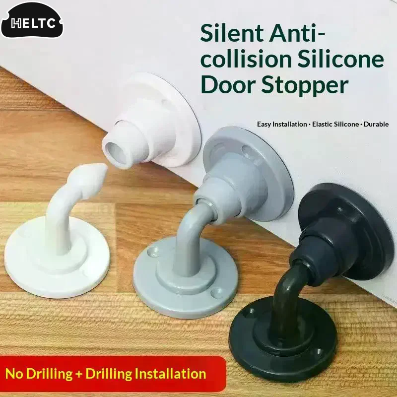 Silent Silicone Door Stopper Door Lock Protective Pad Anti-Collision Protection Self Adhesive Doorstop Wall Protectors
Silent Silicone Door Stopper Door Lock Protective Pad Anti-Collision Protection Self Adhesive Doorstop Wall Protectors
