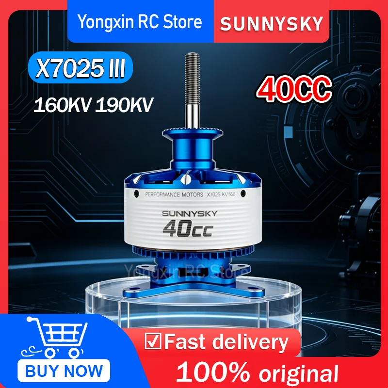Sunnysky III X7025 40CC 3D БПЛА с фиксированным крылом: высокая тяга, отличная устойчивость
Sunnysky III X7025 40CC 3D БПЛА с фиксированным крылом: высокая тяга, отличная устойчивость