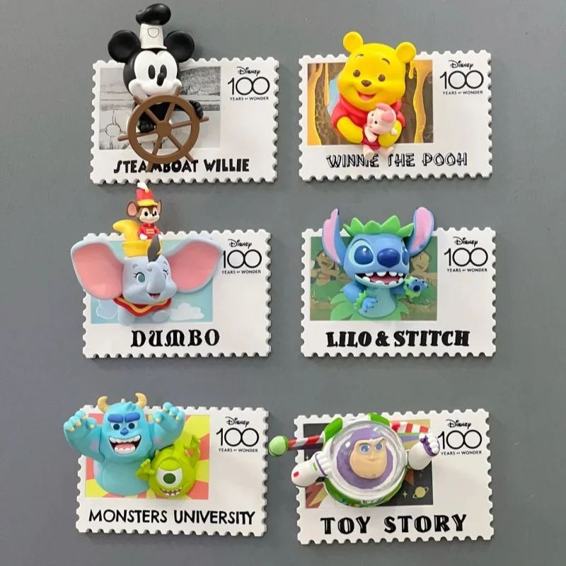 Disney 100th Anniversary Series Blind Box Retro Stamp Refrigerator Magnet Dumbo Buzz Lightyear Stitch Mickey Mouse Toys Ornament
Disney 100th Anniversary Series Blind Box Retro Stamp Refrigerator Magnet Dumbo Buzz Lightyear Stitch Mickey Mouse Toys Ornament