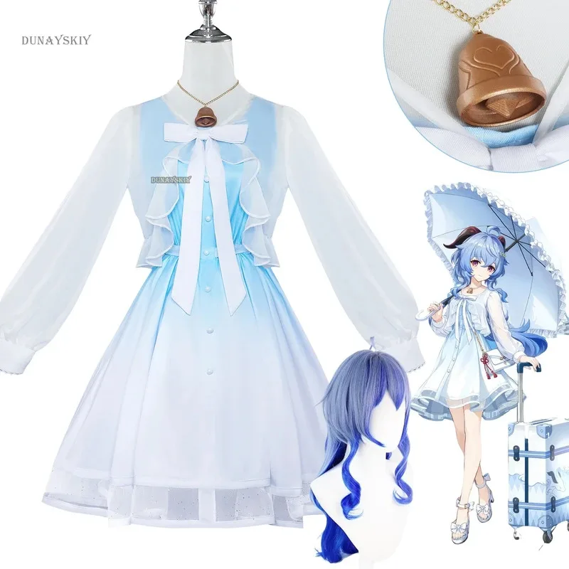 Travel Ganyu Cosplay Game GenshinImpact Costume Lovable Gan Yu Lolita Dress Uniform Wig Halloween Party Outfit for Woman
Travel Ganyu Cosplay Game GenshinImpact Costume Lovable Gan Yu Lolita Dress Uniform Wig Halloween Party Outfit for Woman