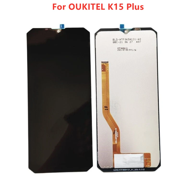 New Original LCD Display Screen Touch Digitized Assembly Replacement For OUKITEL K15 Plus 6.52 Inch Phone
New Original LCD Display Screen Touch Digitized Assembly Replacement For OUKITEL K15 Plus 6.52 Inch Phone
