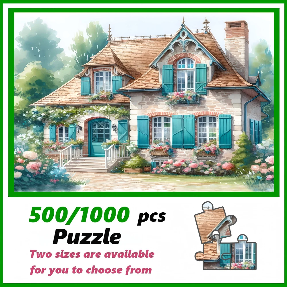 A high-quality 500/1000-piece puzzle, perfect for adults, is a fun family game that helps relieve stress and is great for birthd
A high-quality 500/1000-piece puzzle, perfect for adults, is a fun family game that helps relieve stress and is great for birthd