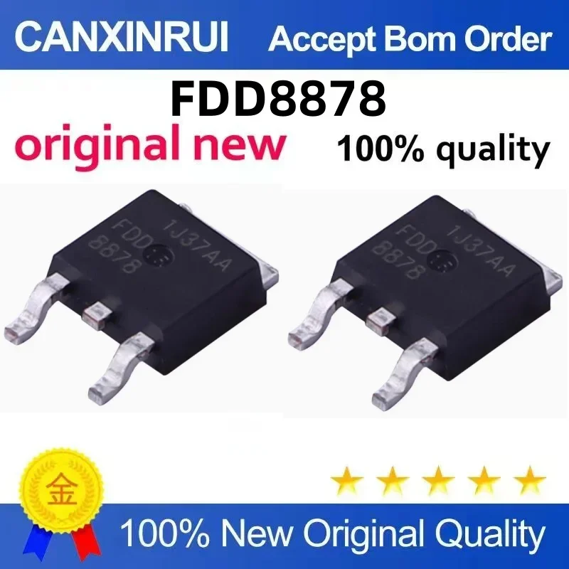 (5-100 pieces) Brand new original FDD8878-NL FDD8878 TO-252
(5-100 pieces) Brand new original FDD8878-NL FDD8878 TO-252