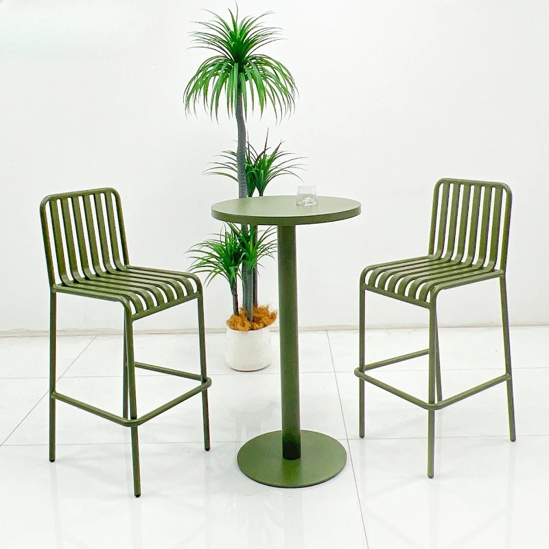 Villa terrace bar table and chairs three-piece waterproof sunscreen courtyard garden high stool bar bar chair
Villa terrace bar table and chairs three-piece waterproof sunscreen courtyard garden high stool bar bar chair