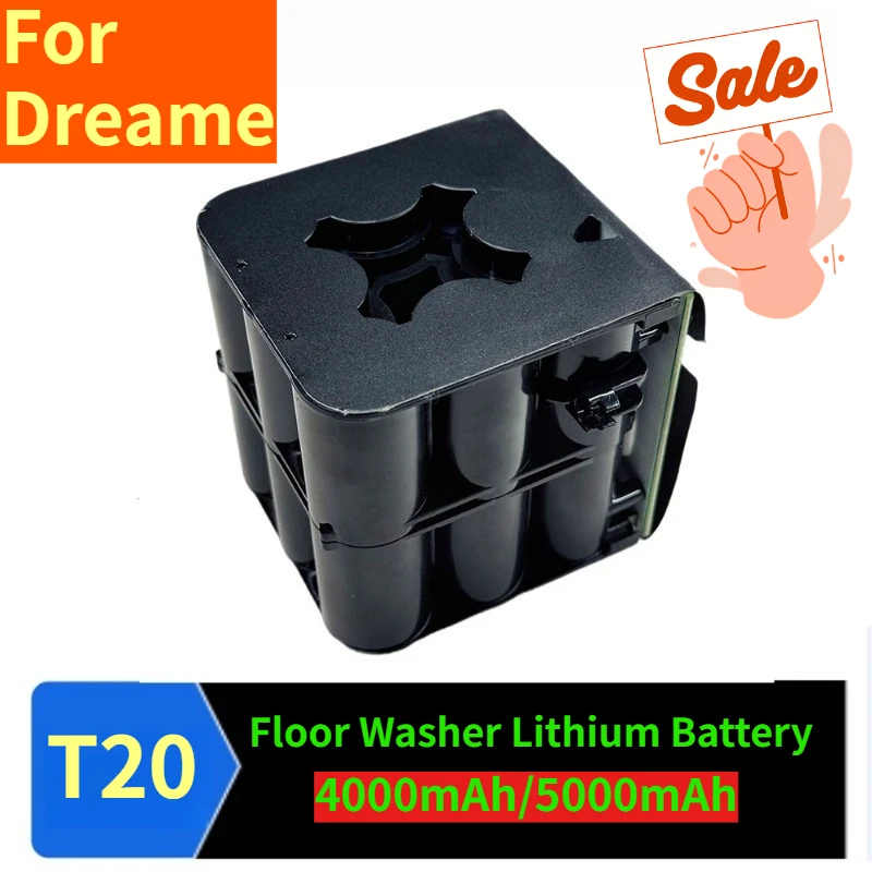 4000mAh/5000mAh Floor Washer Lithium Battery for Dreame MOVA T20
4000mAh/5000mAh Floor Washer Lithium Battery for Dreame MOVA T20