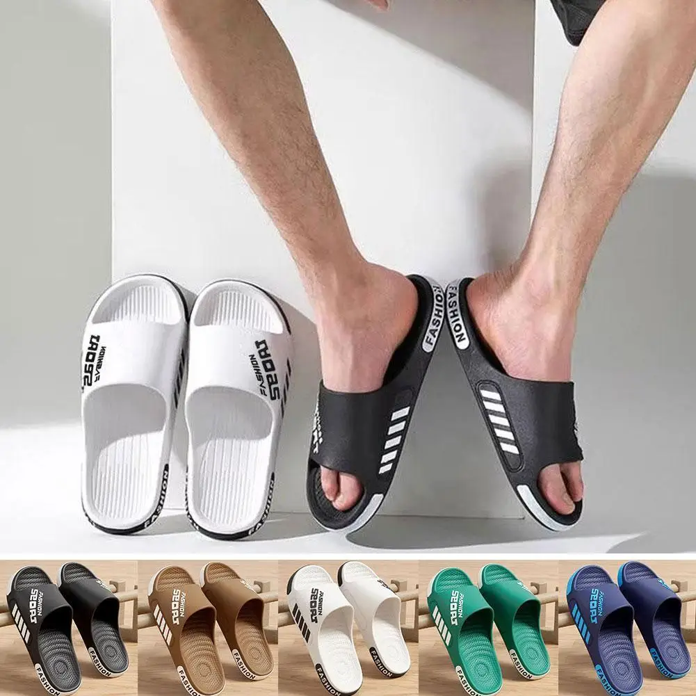 36-45 Men Slippers Non-Slip Summer Flat Sole Home Slippers For Women Man Open Toe Trend Slides Couple Light Beach Shoes Sandals
36-45 Men Slippers Non-Slip Summer Flat Sole Home Slippers For Women Man Open Toe Trend Slides Couple Light Beach Shoes Sandals