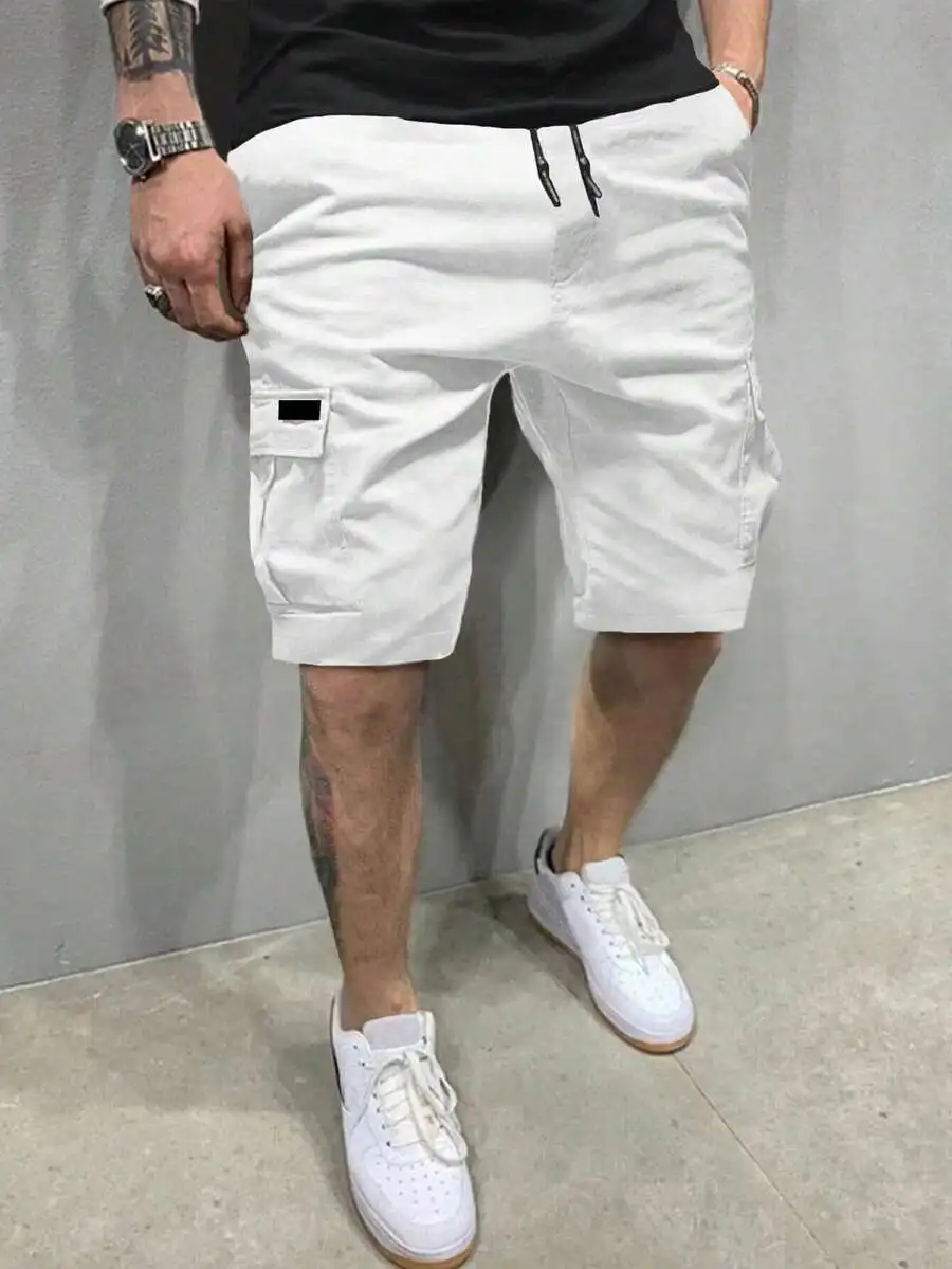 Mens Casual Cargo Shorts With Drawstring Waist Multi Pocket Summer Beach Shorts
Mens Casual Cargo Shorts With Drawstring Waist Multi Pocket Summer Beach Shorts