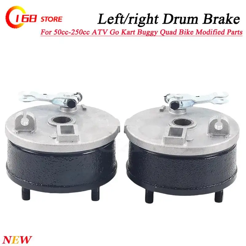 Left/right Drum Brake Assembly With Cover110mm(780mm) 4 Studs For 50cc-250cc ATV Go Kart Buggy Quad Bike Modified Parts
Left/right Drum Brake Assembly With Cover110mm(780mm) 4 Studs For 50cc-250cc ATV Go Kart Buggy Quad Bike Modified Parts
