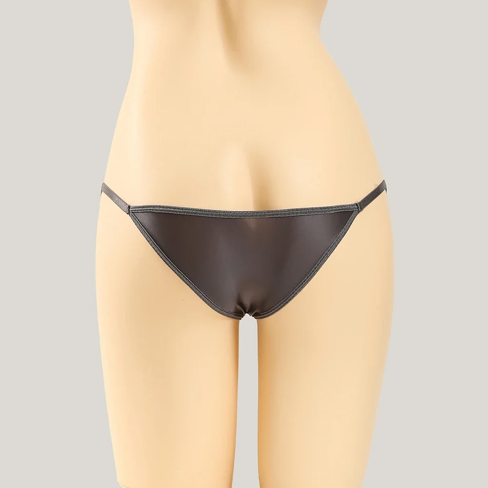 Womens Sexy Thin Transparent Briefs Shiny Lustrous Silky Bikini Briefs Low Waist Stretch Thongs Underwear Female Knickers
Womens Sexy Thin Transparent Briefs Shiny Lustrous Silky Bikini Briefs Low Waist Stretch Thongs Underwear Female Knickers