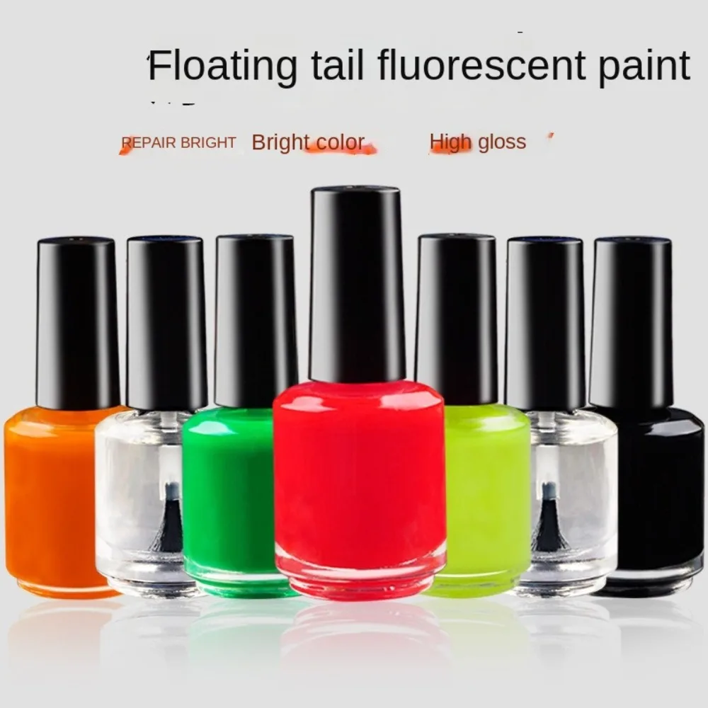 15ml Floats Tail Painting Indicator Multicolour Fluorescent Paint Buoy Tail Repairment Tool Fishing Floats Lacquer
15ml Floats Tail Painting Indicator Multicolour Fluorescent Paint Buoy Tail Repairment Tool Fishing Floats Lacquer