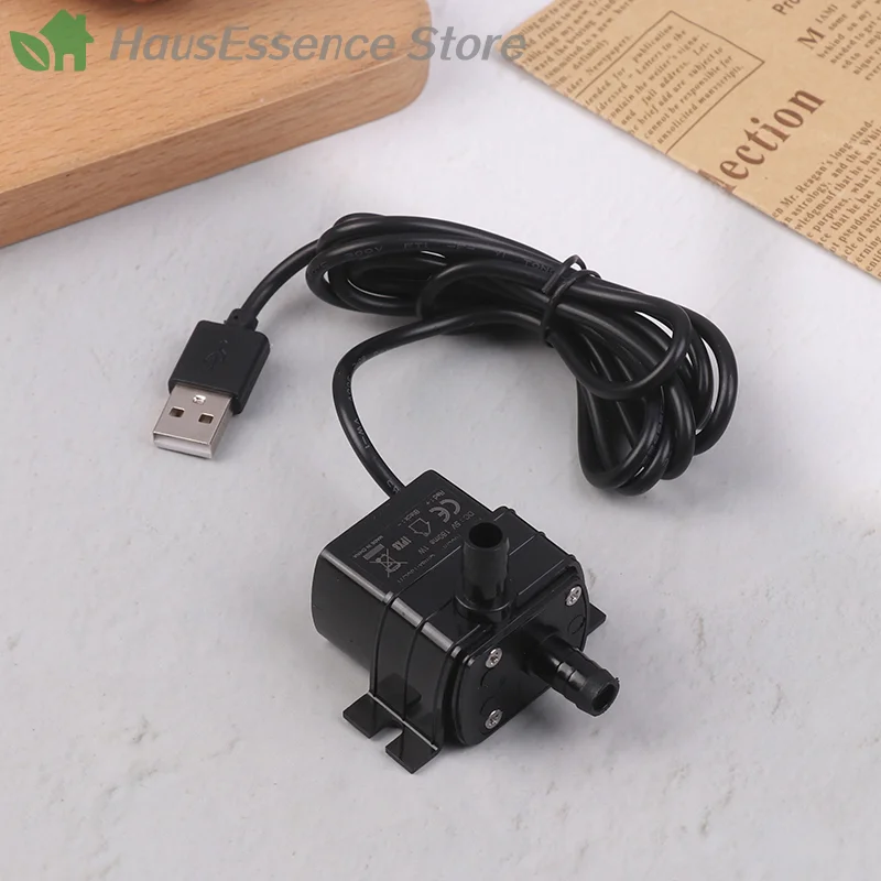 ※Ultra-quiet Brushless DC USB Water Pump 5V 1W 130L/H Lift 100CM Submersible Fountain Aquarium Circulating Micro
※Ultra-quiet Brushless DC USB Water Pump 5V 1W 130L/H Lift 100CM Submersible Fountain Aquarium Circulating Micro