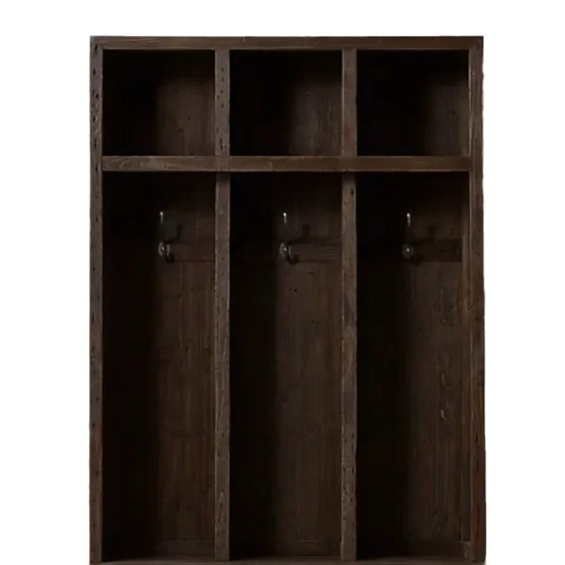 French Country Vintage Oak Wardrobe American Children's Wabi Wind Solid Wood Side Cabinet
French Country Vintage Oak Wardrobe American Children's Wabi Wind Solid Wood Side Cabinet