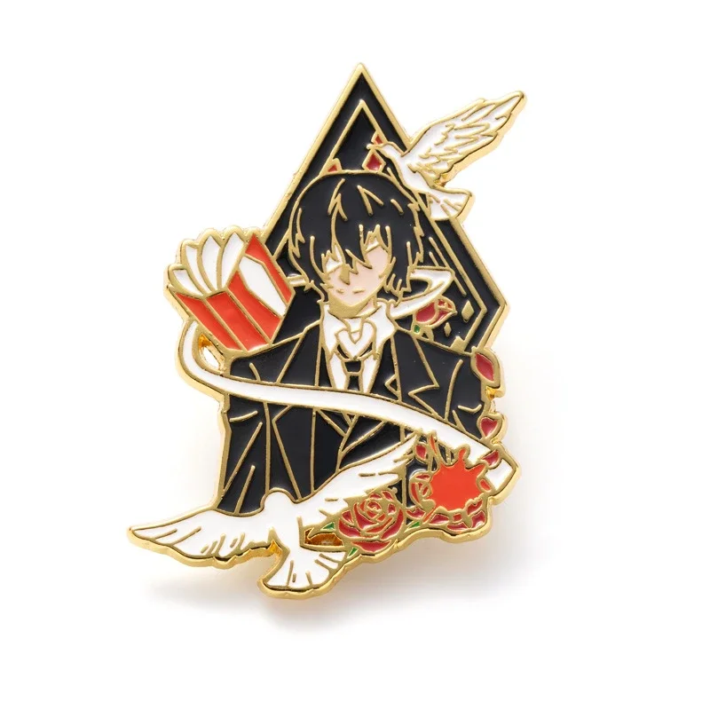 New Creations Hot Selling Anime Figure Dazai Osamu Enamel Pin Brooches Trendy Personality Badge Accessory Anime Peripherals
New Creations Hot Selling Anime Figure Dazai Osamu Enamel Pin Brooches Trendy Personality Badge Accessory Anime Peripherals