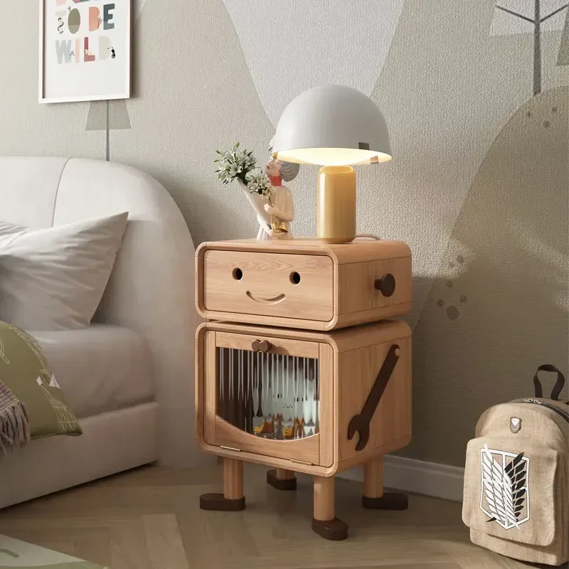 Solid Wood Nordic Modern Living Room Creative Side Cabinet Red Oak Storage Bedroom Bedside Table
Solid Wood Nordic Modern Living Room Creative Side Cabinet Red Oak Storage Bedroom Bedside Table