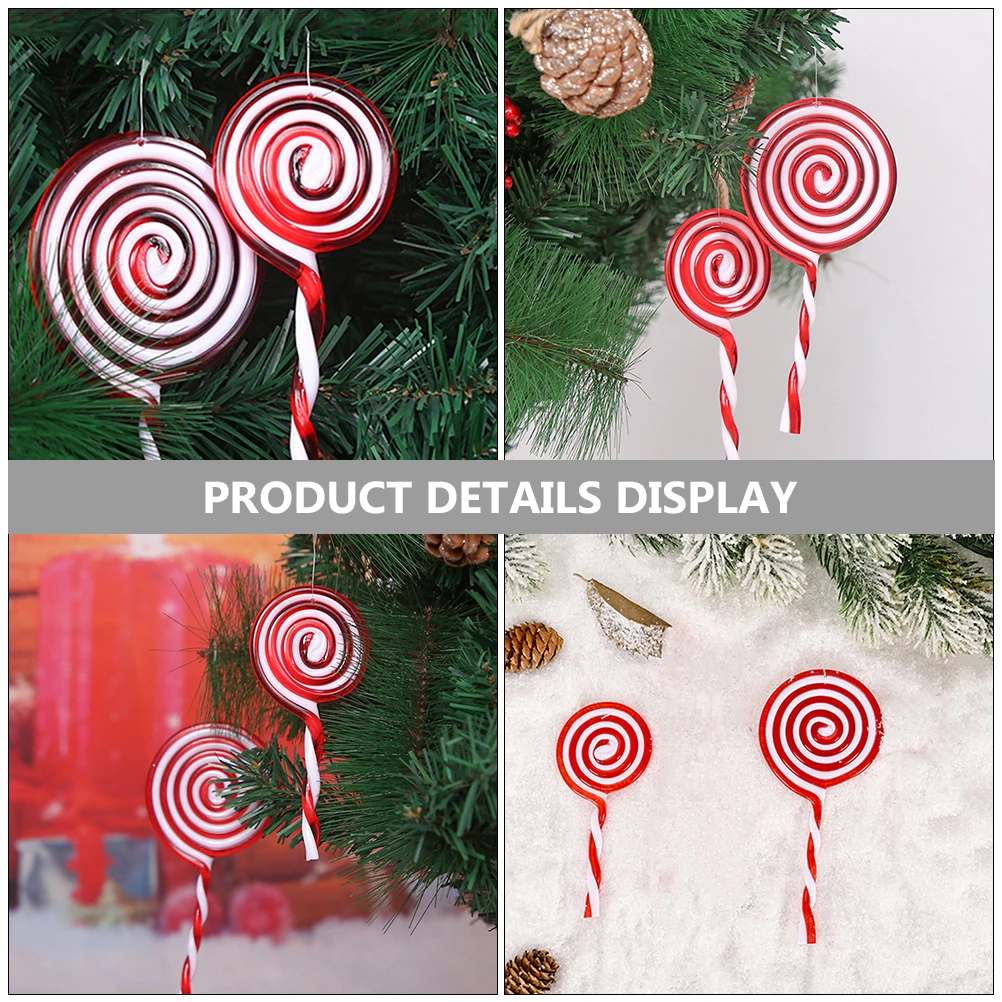 8Pcs Christmas Tree Candy Pendant Hanging Lollipop Ornaments Xmas Candy Decorations Party Decoration Christmas Lollipop Ornament
8Pcs Christmas Tree Candy Pendant Hanging Lollipop Ornaments Xmas Candy Decorations Party Decoration Christmas Lollipop Ornament