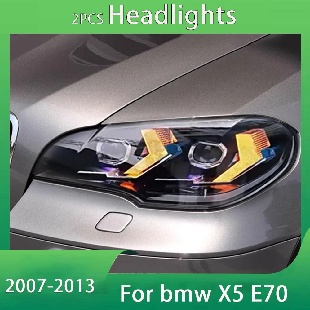Car Lights For BMW X5 E70 Headlight 2007-2013 LED Projetor head Lamp Daytime Running Light Automotive Accessories
Car Lights For BMW X5 E70 Headlight 2007-2013 LED Projetor head Lamp Daytime Running Light Automotive Accessories