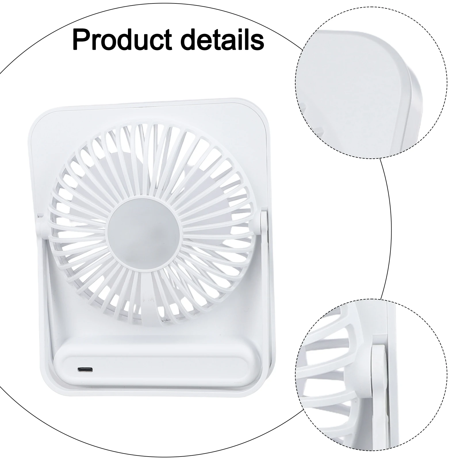 Cordless Air Circulator Adjustable Speed Fan Breezy Work Environment 5 Speed Adjustable Desktop Fan 180 Degree Adjustable
Cordless Air Circulator Adjustable Speed Fan Breezy Work Environment 5 Speed Adjustable Desktop Fan 180 Degree Adjustable
