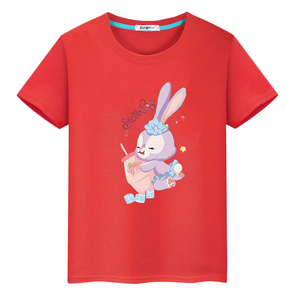 Disney print Casual t shirt for kids boy 10years anime Tops Stellalou 100%Cotton Short pride tshirt y2k one piece girls clothes
Disney print Casual t shirt for kids boy 10years anime Tops Stellalou 100%Cotton Short pride tshirt y2k one piece girls clothes