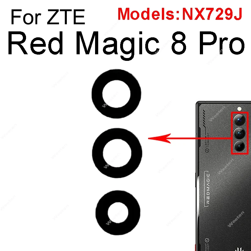 Для ZTE nubia Red Magic 8 Pro NX729J 8Pro+ 8S Pro Plus: Стекло задней основной камеры, надежный компонент для ремонта телефона
Для ZTE nubia Red Magic 8 Pro NX729J 8Pro+ 8S Pro Plus: Стекло задней основной камеры, надежный компонент для ремонта телефона