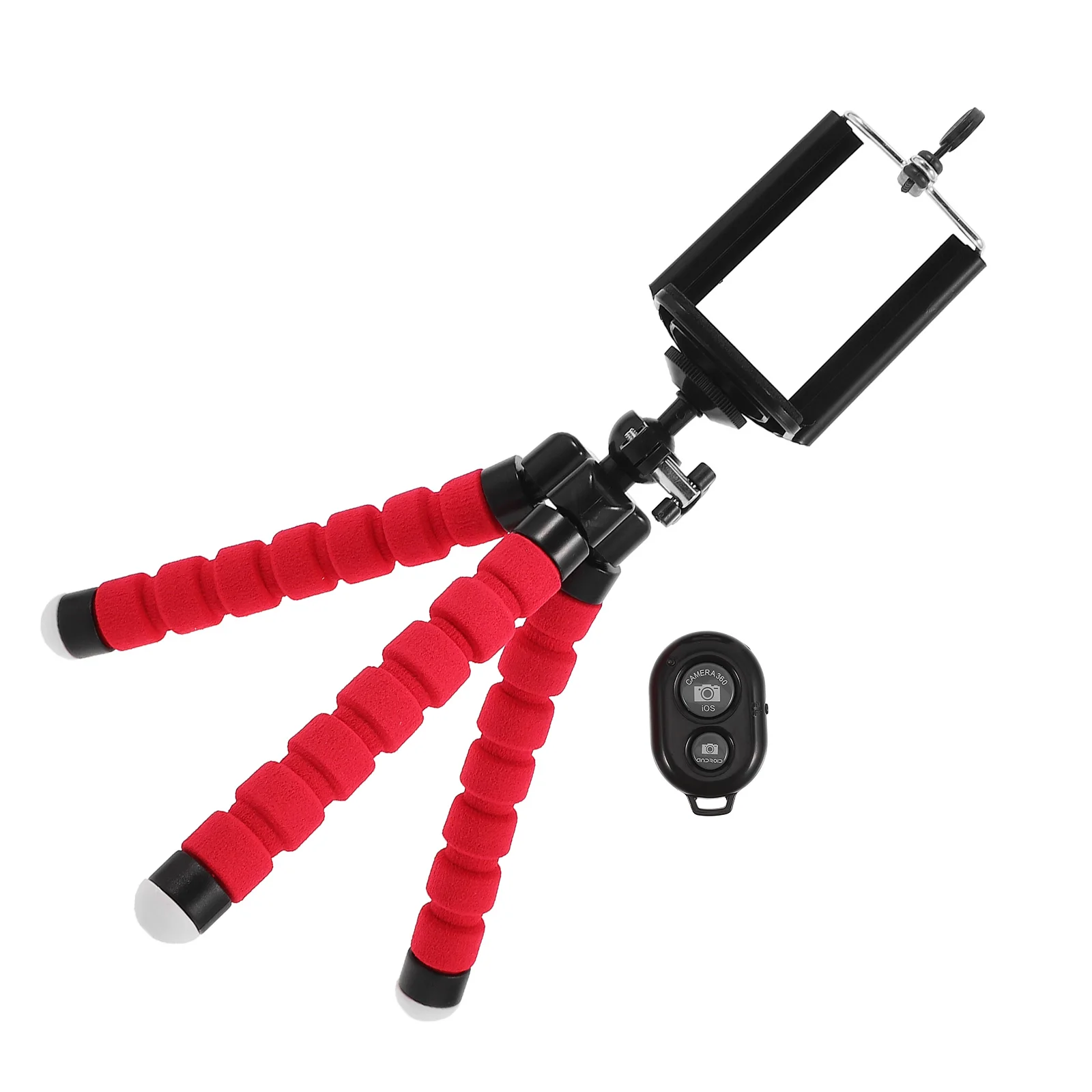 Portable Selfie Stick Tripod Red with Remote Control 360 Degree Rotation Extendable Shaft for Phone Digital Camera Secure Hold
Portable Selfie Stick Tripod Red with Remote Control 360 Degree Rotation Extendable Shaft for Phone Digital Camera Secure Hold