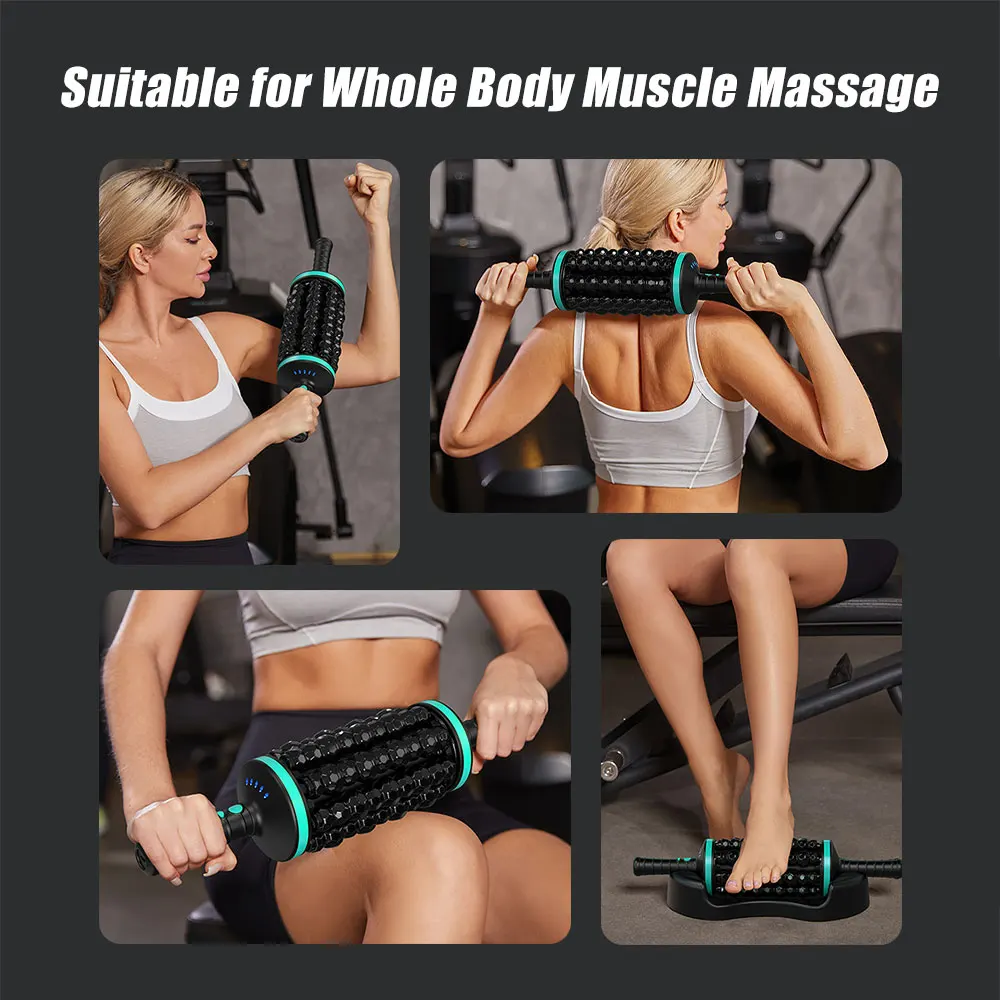 Handheld Massage Roller for Muscles Rolling Percussive Massager Electric Power Muscle Massager Device Whole Body Relax Slimming
Handheld Massage Roller for Muscles Rolling Percussive Massager Electric Power Muscle Massager Device Whole Body Relax Slimming