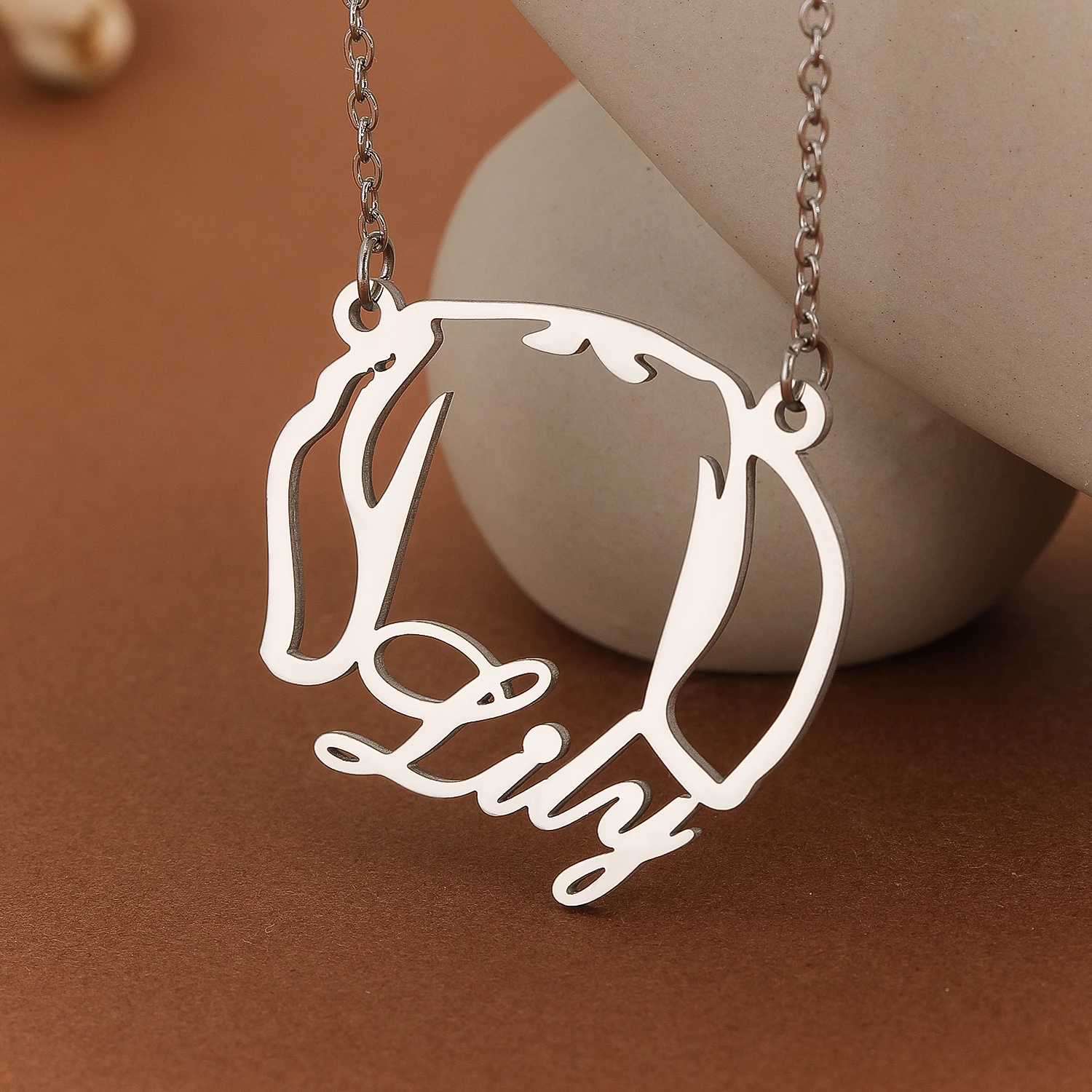 Customized Beagle Name Hip Hop Letter Necklace Name Necklace Piercing Carving Pendants Jewelry Gift for Women
Customized Beagle Name Hip Hop Letter Necklace Name Necklace Piercing Carving Pendants Jewelry Gift for Women