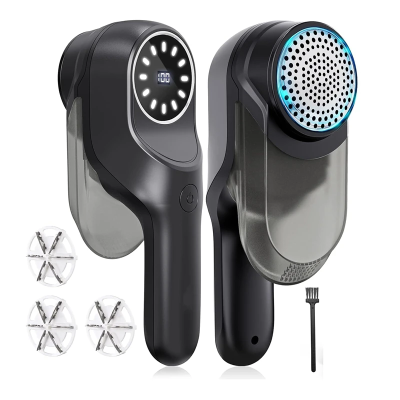 Electric Lint Remover Clothes Lint Remover Rechargeable Lint Shaver With 2 Speeds 3 Replaceable Blades
Electric Lint Remover Clothes Lint Remover Rechargeable Lint Shaver With 2 Speeds 3 Replaceable Blades
