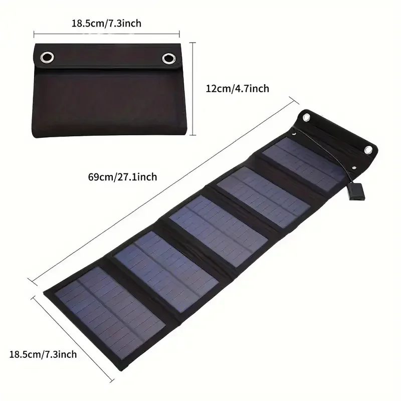 50W Solar Panels Usb Charger Portable Foldable Solar Panel Outdoor Portable Charging With USB Cable RV Parts
50W Solar Panels Usb Charger Portable Foldable Solar Panel Outdoor Portable Charging With USB Cable RV Parts