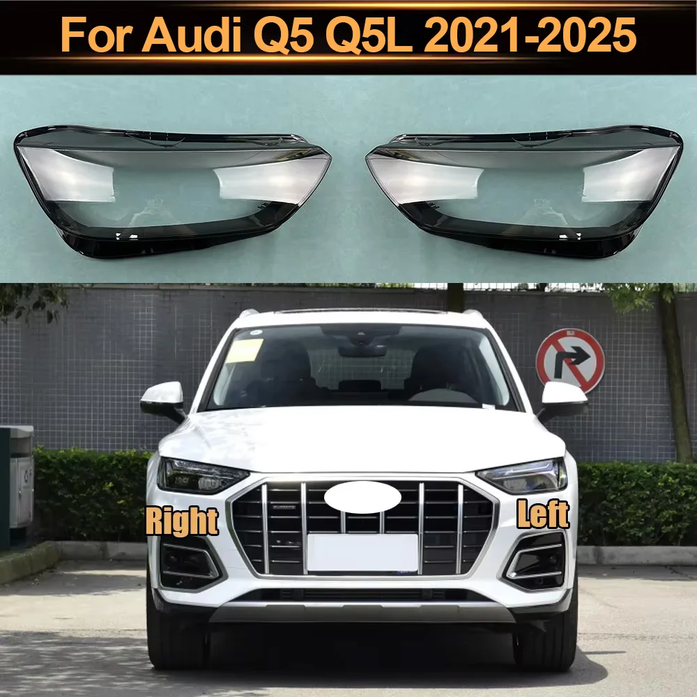 For Audi Q5 Q5L 2021 2022-2025 Headlight Cover Transparent Headlamp Shell Lamp Shade Lens Replace Original Lampshade Plexiglass
For Audi Q5 Q5L 2021 2022-2025 Headlight Cover Transparent Headlamp Shell Lamp Shade Lens Replace Original Lampshade Plexiglass
