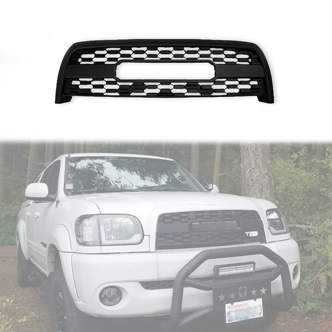Accessories Offroad Parts 2003-2006 Black ABS Plastic Car Bumper Grill With Light Fit For Toyota Tundra
Accessories Offroad Parts 2003-2006 Black ABS Plastic Car Bumper Grill With Light Fit For Toyota Tundra