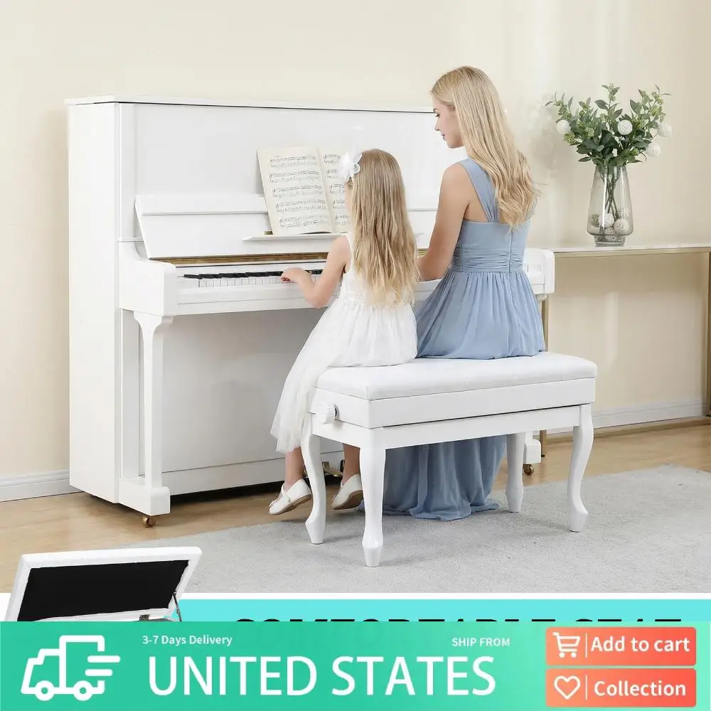 Регулируемый по высоте стул для фортепиано с подставкой для книг, расширенное сиденье для клавишных инструментов, многофункциональный подарок для любителей музыки
Регулируемый по высоте стул для фортепиано с подставкой для книг, расширенное сиденье для клавишных инструментов, многофункциональный подарок для любителей музыки