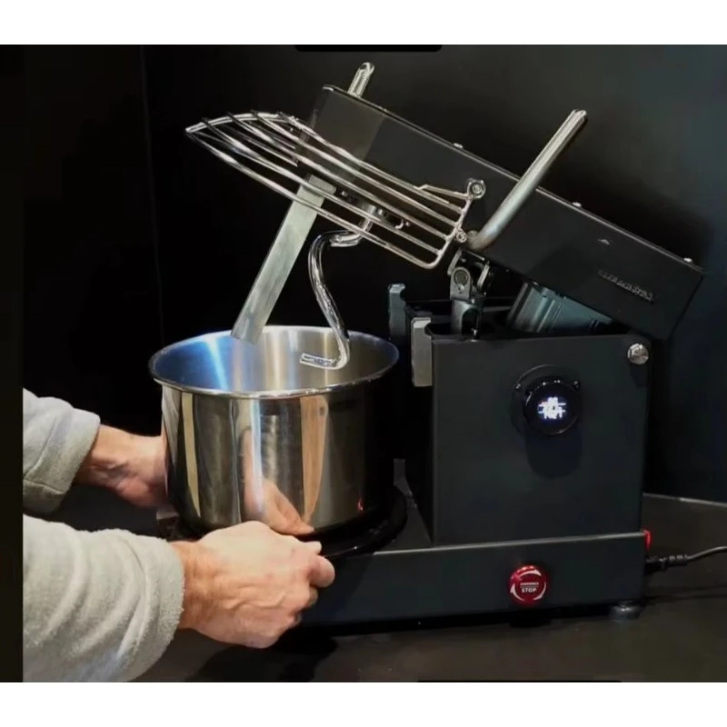 10-Liter/4-kilogram benchtop dough mixer tilt head and removable SS304 bowl for home bakeries with CE
10-Liter/4-kilogram benchtop dough mixer tilt head and removable SS304 bowl for home bakeries with CE