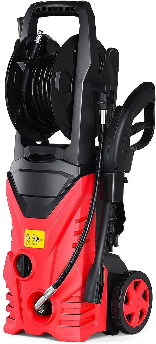 Electric Pressure Washer, 2030PSI 1.6GPM High Pressure Sprayer Machine with 16.5ft Hose, Wash Brush, Soap Bottle, 1800W (red)
Electric Pressure Washer, 2030PSI 1.6GPM High Pressure Sprayer Machine with 16.5ft Hose, Wash Brush, Soap Bottle, 1800W (red)