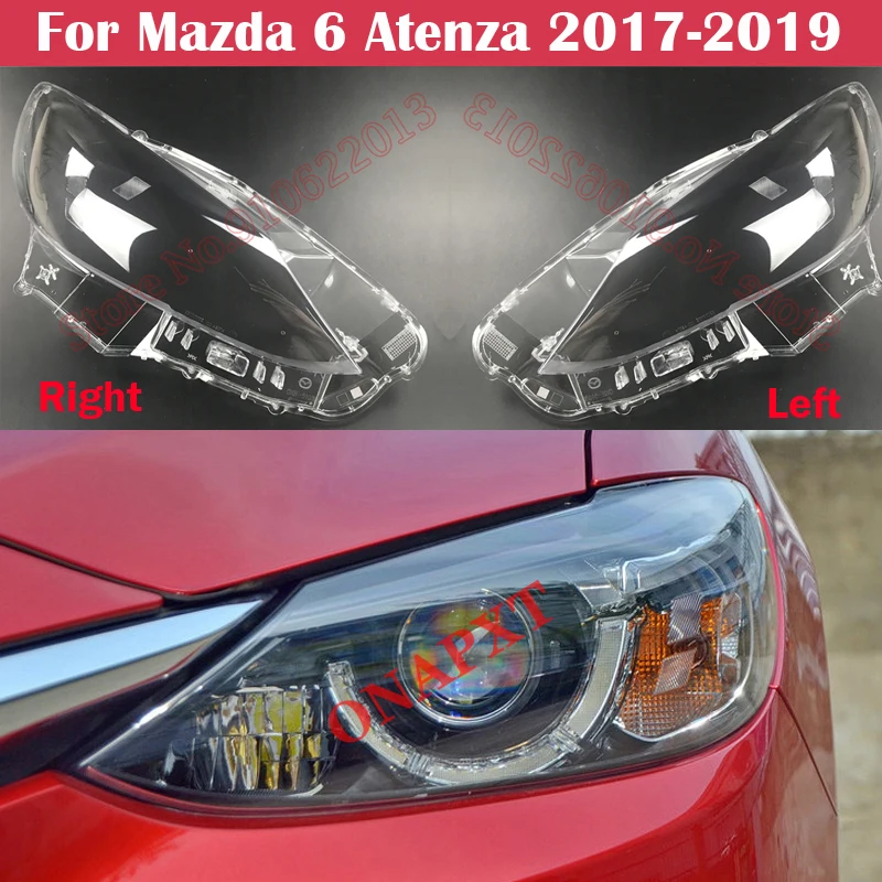 For Mazda 6 Atenza 2017-2019 Car Front Headlight Cover Head Light Glass Lens Shell Auto Styling Headlamp Lamp Case
For Mazda 6 Atenza 2017-2019 Car Front Headlight Cover Head Light Glass Lens Shell Auto Styling Headlamp Lamp Case
