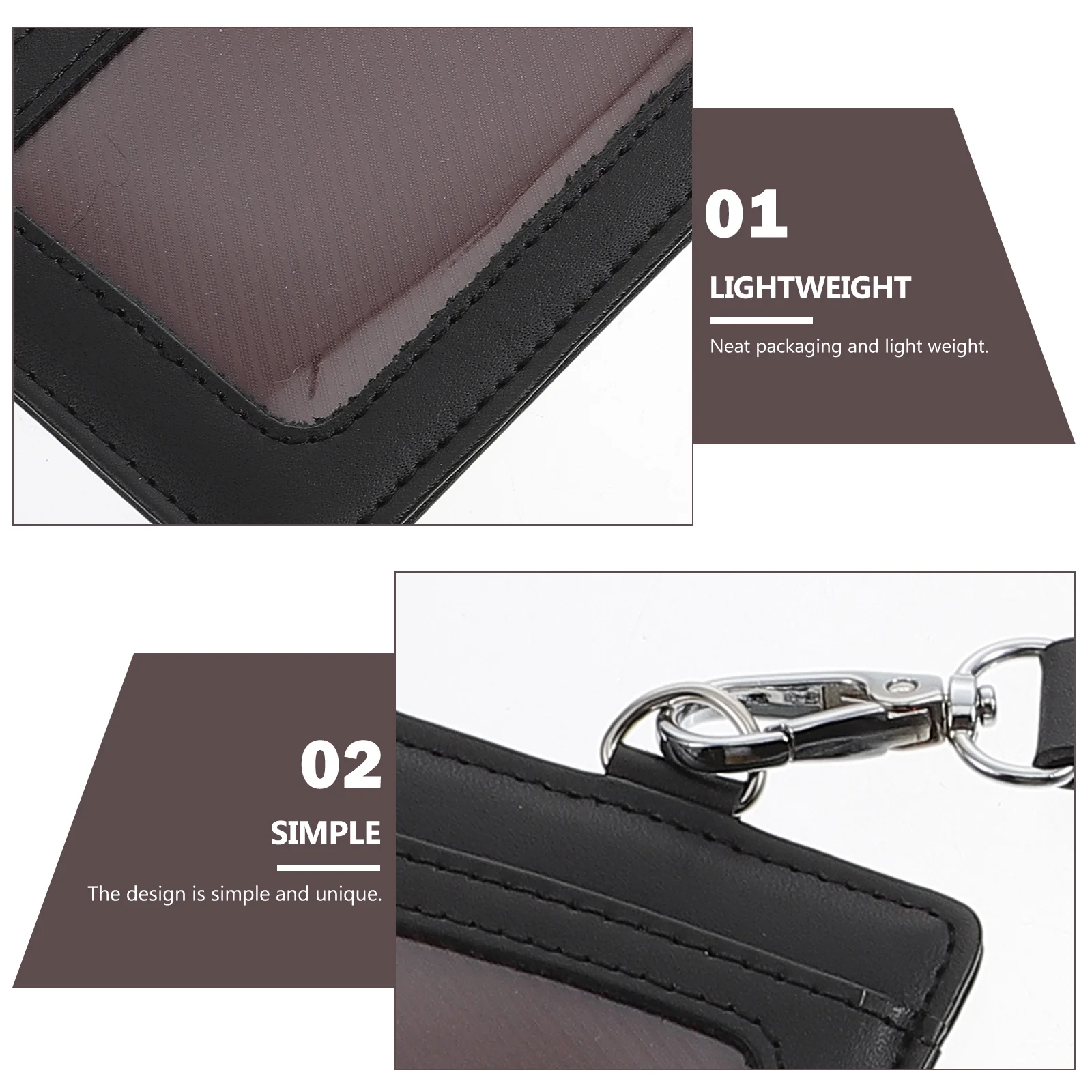 Portable Id Cover Hanging Access Cards Holder Students Work Name Credit Cards Pu Multi-Function Protective Badge Slot Holder
Portable Id Cover Hanging Access Cards Holder Students Work Name Credit Cards Pu Multi-Function Protective Badge Slot Holder