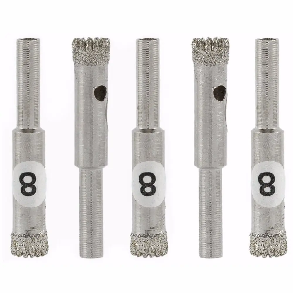 5Pcs 5-16mm Diamond Hole Saws Starrett Glass Drill Bits Masonry Tools for Stone
5Pcs 5-16mm Diamond Hole Saws Starrett Glass Drill Bits Masonry Tools for Stone