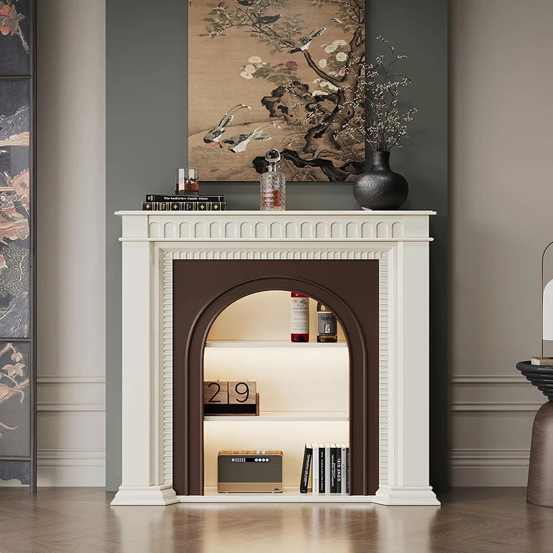 Декоративный каминный шкаф в американском деревенском стиле ретро для гостиной, домашний каминный шкаф для прихожей
Декоративный каминный шкаф в американском деревенском стиле ретро для гостиной, домашний каминный шкаф для прихожей