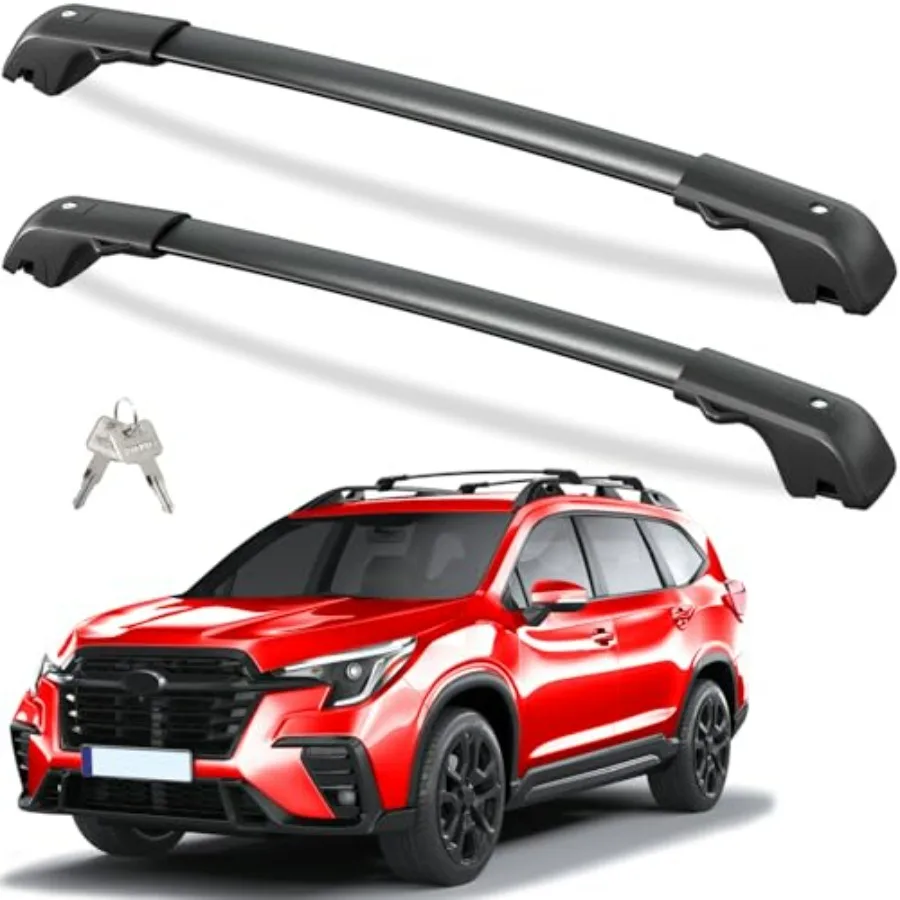 300lbs Roof Rack Cross Bars Compatible with Subaru Ascent 2019-2026 with Raised Side Rails Heavy Duty Anti-Theft Lockable Alumi
300lbs Roof Rack Cross Bars Compatible with Subaru Ascent 2019-2026 with Raised Side Rails Heavy Duty Anti-Theft Lockable Alumi