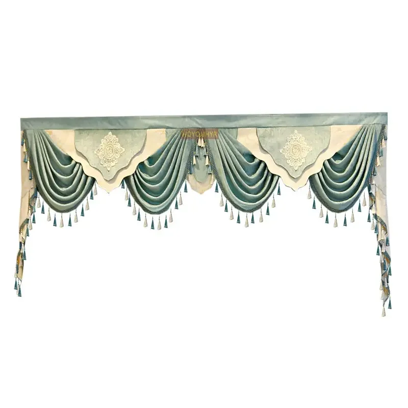 Designer tailor-made high quality Valance for living room bedroom hotel kitchen windows not include curtains and tulle
Designer tailor-made high quality Valance for living room bedroom hotel kitchen windows not include curtains and tulle