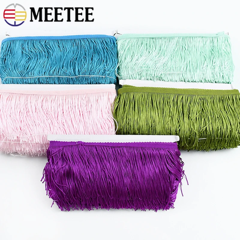 5/10Meters Meetee 10cm Fringe Tassels Trim Decorative Trimmings Stitching Fringes for Dresses Clothes Tassel Sewing Accessories
5/10Meters Meetee 10cm Fringe Tassels Trim Decorative Trimmings Stitching Fringes for Dresses Clothes Tassel Sewing Accessories
