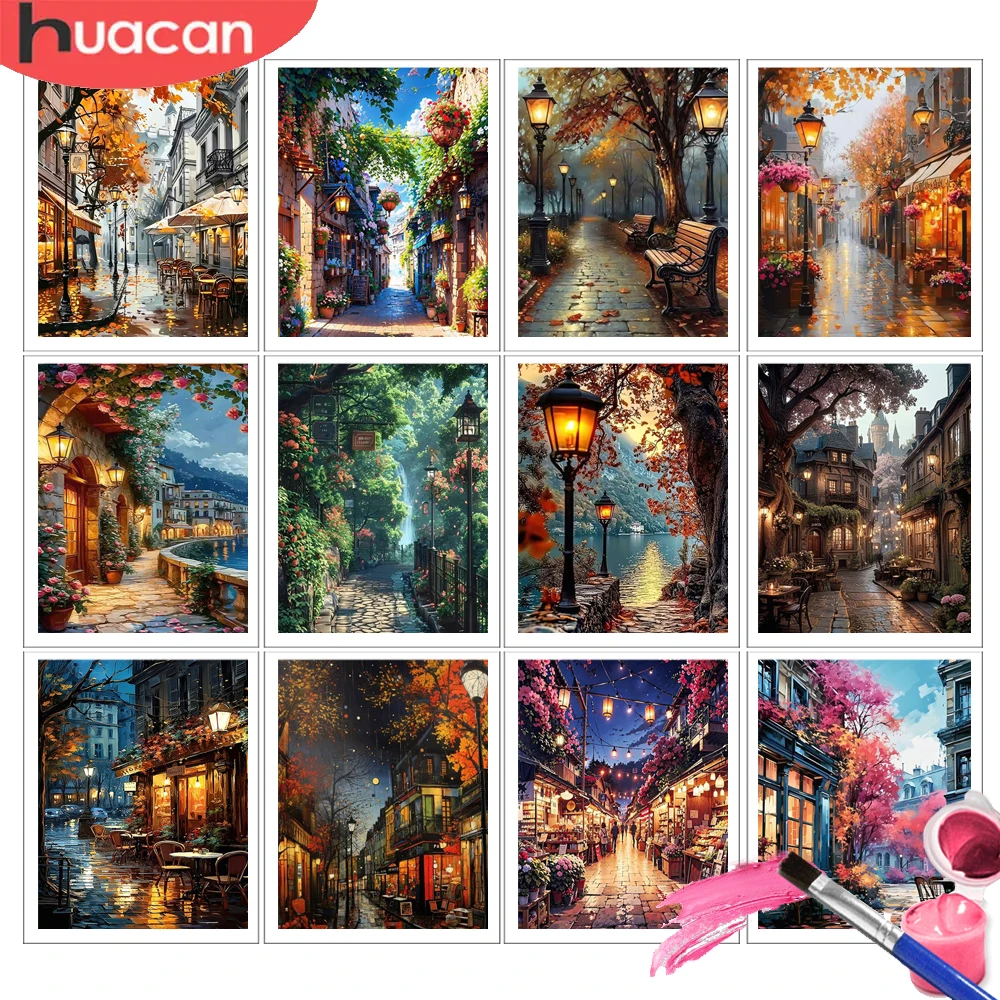 HUACAN Abstract Painting By Numbers Street City Landscape House Oil Paint Drawing On Canvas Diy Valentines Gift Unique Gift
HUACAN Abstract Painting By Numbers Street City Landscape House Oil Paint Drawing On Canvas Diy Valentines Gift Unique Gift