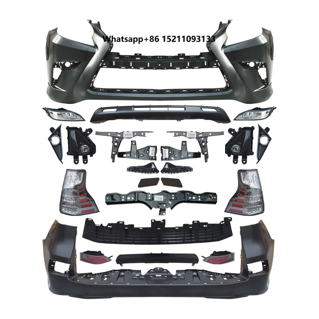 Wholesale Body Kit for Lexus GX460 2010-2013 Upgrade to 2020 Style - Front Rear Bumper Assembly with LED Headlights grille
Wholesale Body Kit for Lexus GX460 2010-2013 Upgrade to 2020 Style - Front Rear Bumper Assembly with LED Headlights grille