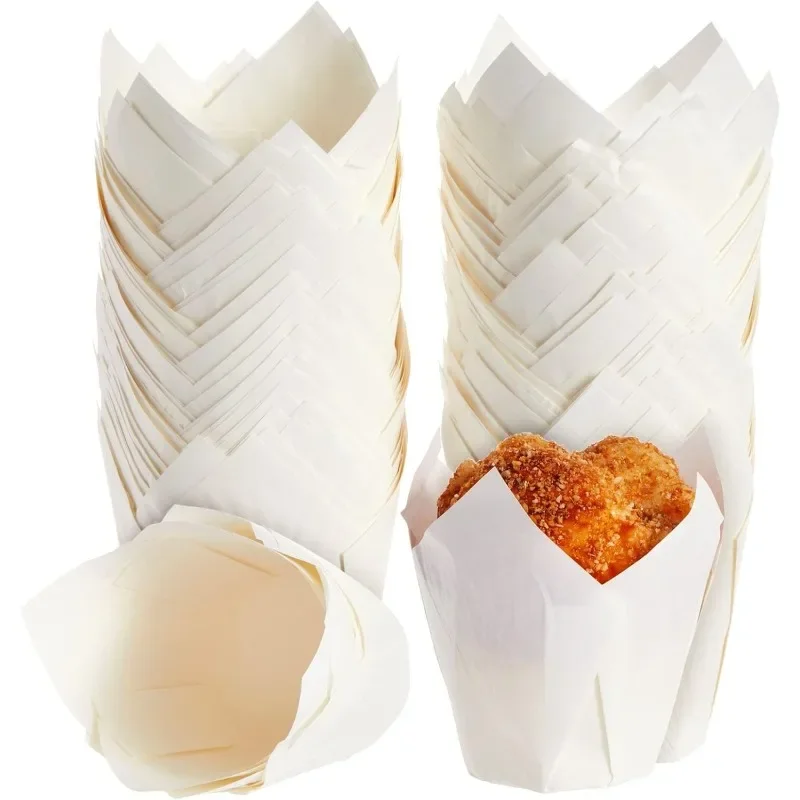 200-Pack White Tulip Cupcake Liners for Wedding, Birthday Party, Parchment Paper Baking Cups and Muffin Wrappers Piping Cupcake
200-Pack White Tulip Cupcake Liners for Wedding, Birthday Party, Parchment Paper Baking Cups and Muffin Wrappers Piping Cupcake