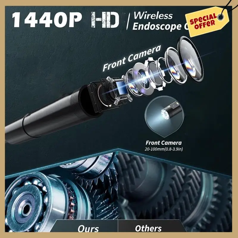 Камера осмотра видеоэндоскопа с двумя объективами Classy-8Mm 1440P для обнаружения автомобильных машин
Камера осмотра видеоэндоскопа с двумя объективами Classy-8Mm 1440P для обнаружения автомобильных машин
