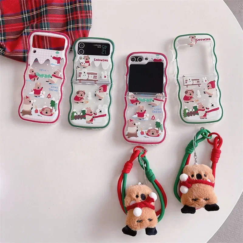 Cartoon Snow Brown Bear Phone Case for Samsung Galaxy Z Flip 6 5 4 3 Back Cover for ZFlip3 ZFlip4 ZFlip5 ZFlip6 Protective Shell
Cartoon Snow Brown Bear Phone Case for Samsung Galaxy Z Flip 6 5 4 3 Back Cover for ZFlip3 ZFlip4 ZFlip5 ZFlip6 Protective Shell