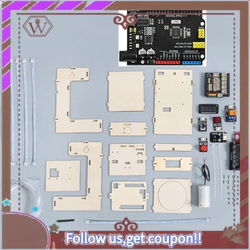 ABBG-Smart Water Dispenser DIY Science Experimental Tool Kit With R3 Development Board For Arduino
ABBG-Smart Water Dispenser DIY Science Experimental Tool Kit With R3 Development Board For Arduino