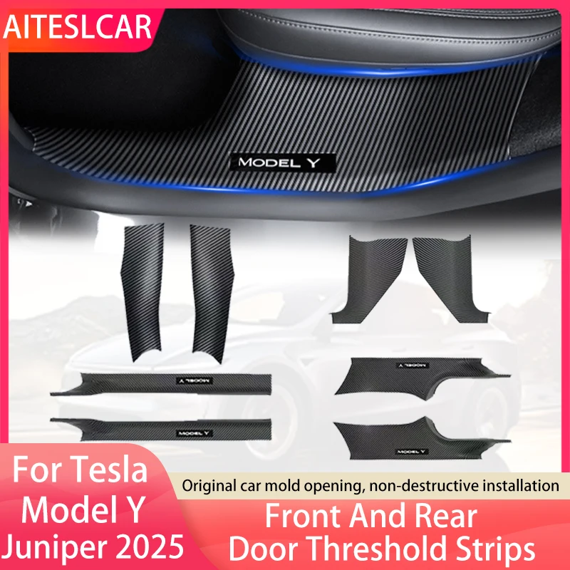 For Tesla ModelY Juniper 2025 ABS Front Rear Door Sill Protector Threshold Strip Anti-kick Guard Panel Waterproof Pad 2 4 6 8PCS
For Tesla ModelY Juniper 2025 ABS Front Rear Door Sill Protector Threshold Strip Anti-kick Guard Panel Waterproof Pad 2 4 6 8PCS