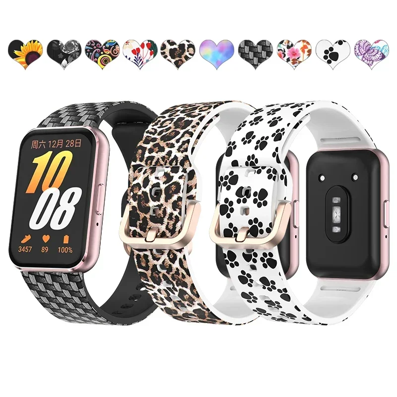 Leopard Print Band for Samsung Watch Fit 3 Soft Silicone Printed Strap Compatible with Samsung Watch Fit 3 Smartwatch Band
Leopard Print Band for Samsung Watch Fit 3 Soft Silicone Printed Strap Compatible with Samsung Watch Fit 3 Smartwatch Band