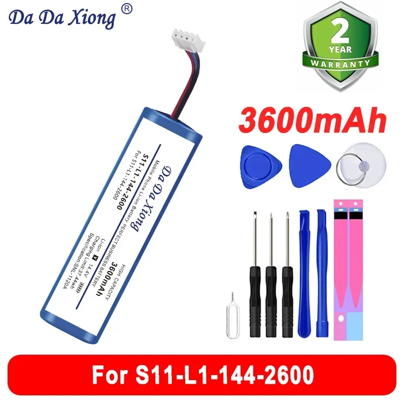 Новый литий-ионный аккумулятор 14,4 V 3600mAh 2600 WH S11-L1-144-высокого качества + набор инструментов
Новый литий-ионный аккумулятор 14,4 V 3600mAh 2600 WH S11-L1-144-высокого качества + набор инструментов